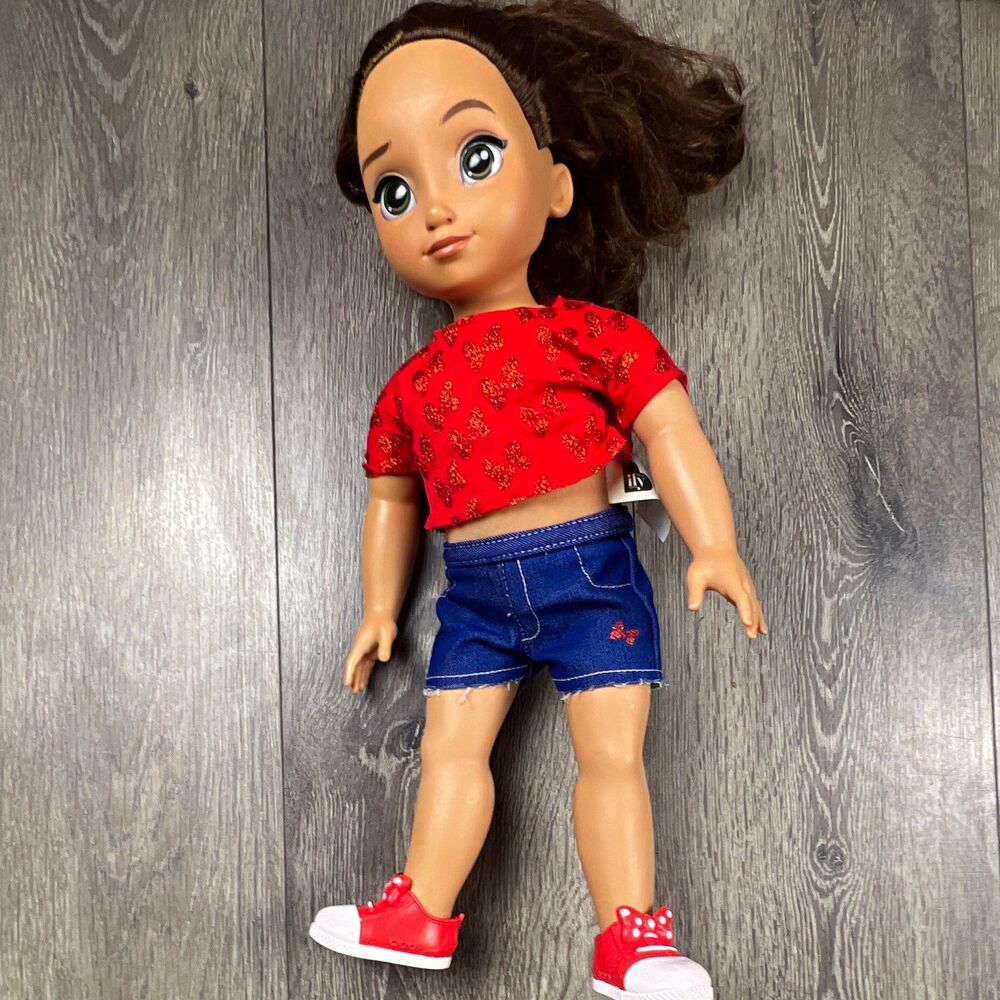 Disney ILY 4ever 18in Fashion Doll Brown Hair Green Eyes Outfit & Shoes